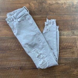 American Eagle Distressed Jeggings